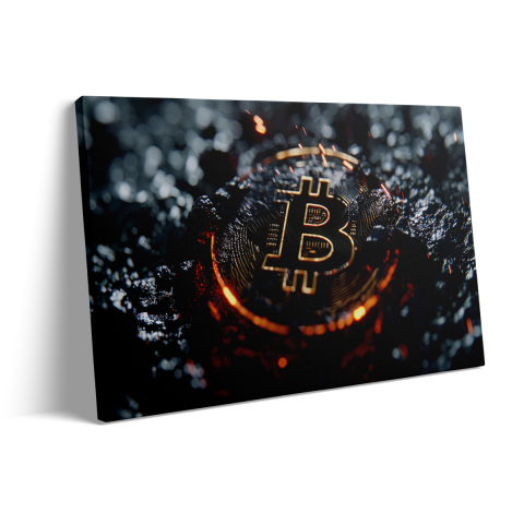Tablou Canvas Bitcoin 2 [2]