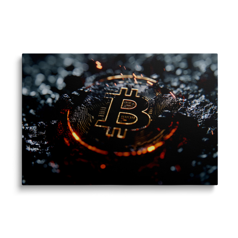 Tablouri Canvas - Tablou Canvas Bitcoin 2
