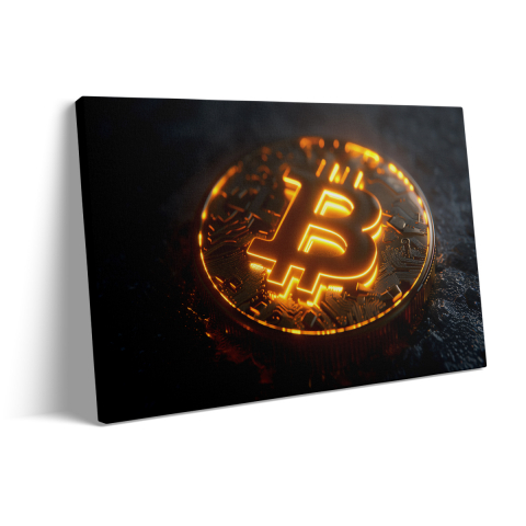 Tablou Canvas Bitcoin 3 [2]