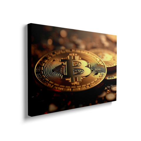 Tablou Canvas Bitcoin Symbol [1]