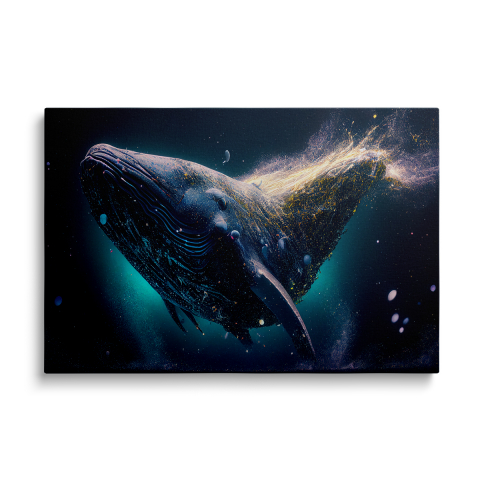 Tablouri Canvas - Tablou Canvas Blue Whale
