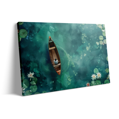 Tablou Canvas Boat on The Water [2]