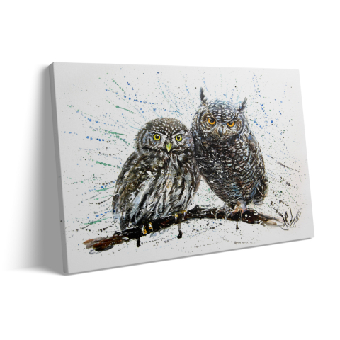 Tablou Canvas Bufnițe [2]