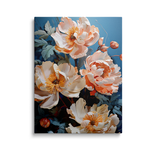 Tablouri Canvas Flori - Tablou Canvas Bujori Roz