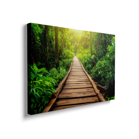 Tablou Canvas Calea de Lemn [1]