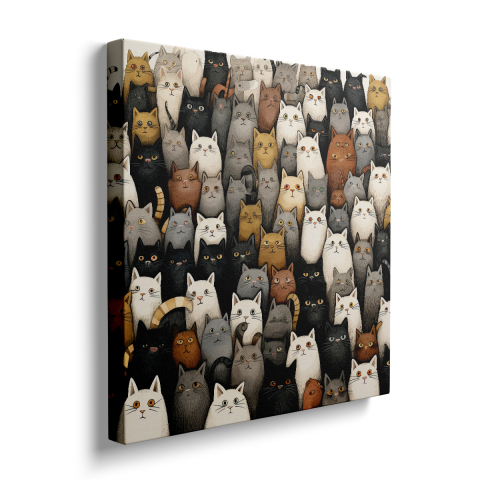 Tablou Canvas Cats [2]