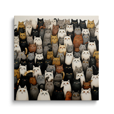 Tablouri Canvas Animale - Tablou Canvas Cats