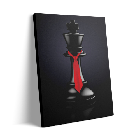 Tablou Canvas Chess King [2]