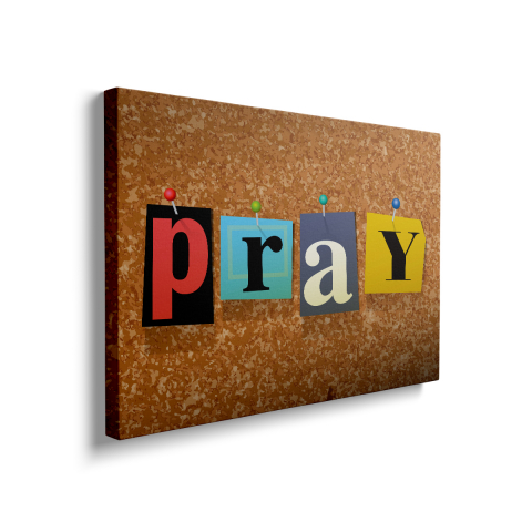 Tablou Canvas Colorful Pray [1]