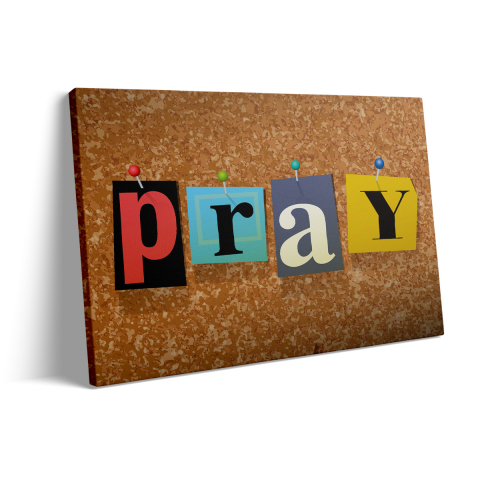 Tablou Canvas Colorful Pray [2]
