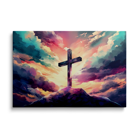 Tablouri Canvas Crestine - Tablou Canvas Copac Alb-Negru 2