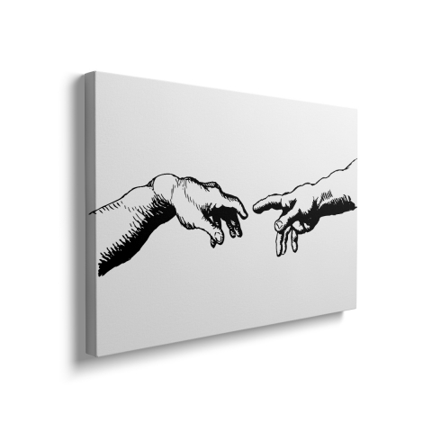 Tablou Canvas Crearea lui Adam [1]