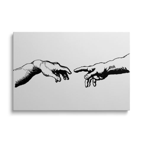 Tablouri Canvas Crestine - Tablou Canvas Crearea lui Adam