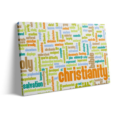 Tablou Canvas Cuvinte Creștinism [1]