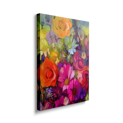 Tablou Canvas Delicate Flowers [1]