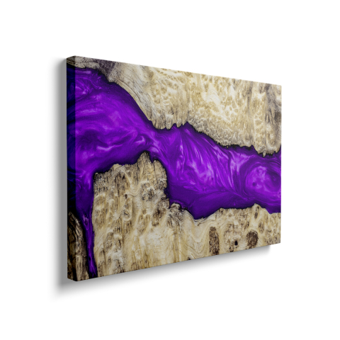 Tablou Canvas Epoxidic Violet [1]
