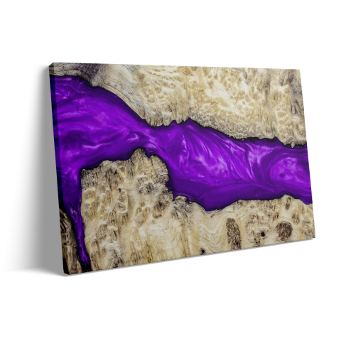 Tablou Canvas Epoxidic Violet [2]