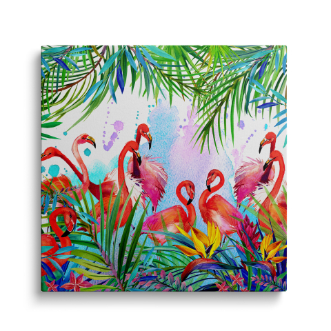 Tablouri Canvas Animale - Tablou Canvas Flamingo