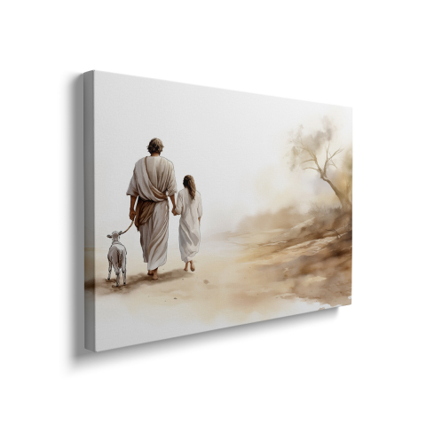 Tablou Canvas Friends With Jesus [1]