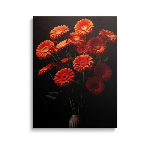 Tablouri Canvas Flori - Tablou Canvas Gerbera