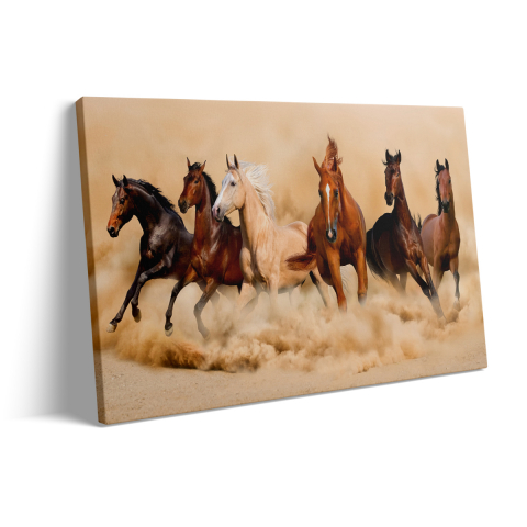 Tablou Canvas Horses 1 [2]