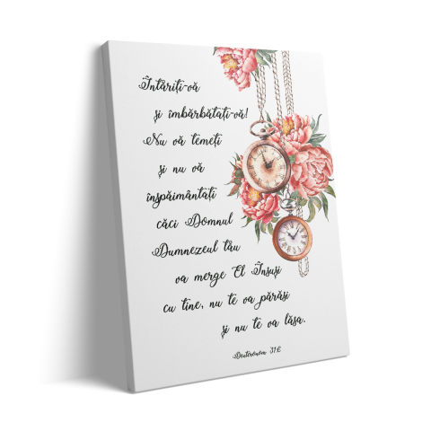 Tablou Canvas Întăriți-vă și îmbărbătați-vă [2]