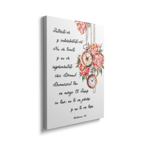 Tablou Canvas Întăriți-vă și îmbărbătați-vă [1]