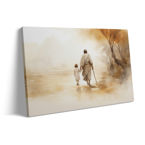 Tablou Canvas Jesus and Child [2]