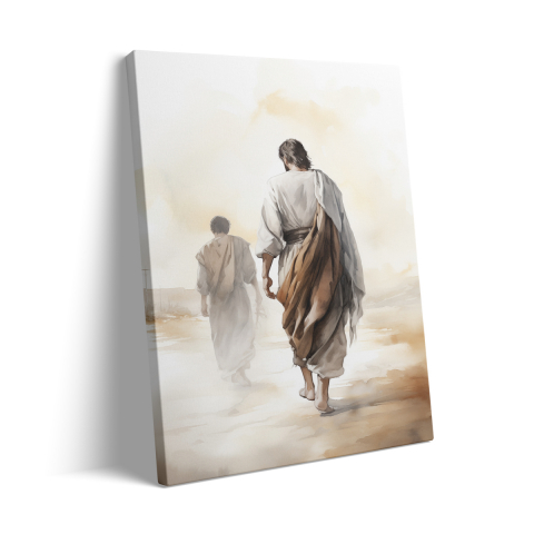 Tablou Canvas Jesus and Disciples [2]