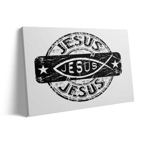 Tablou Canvas Jesus Ichtus [2]