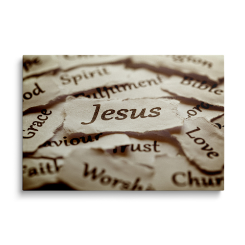 Tablouri Canvas Crestine - Tablou Canvas Jesus -Paper