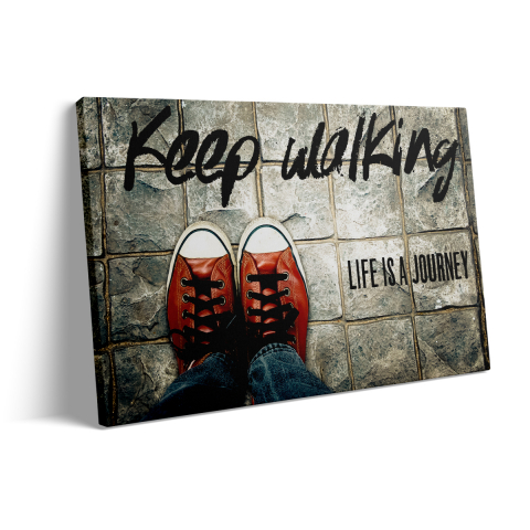 Tablou Canvas Keep Walking Life's Journey [2]