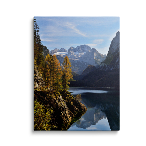 Tablouri Canvas Natura - Tablou Canvas Lac Montan