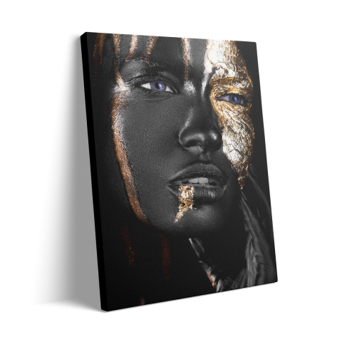 Tablou Canvas Lady Gold [2]