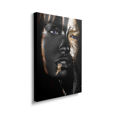 Tablou Canvas Lady Gold [1]