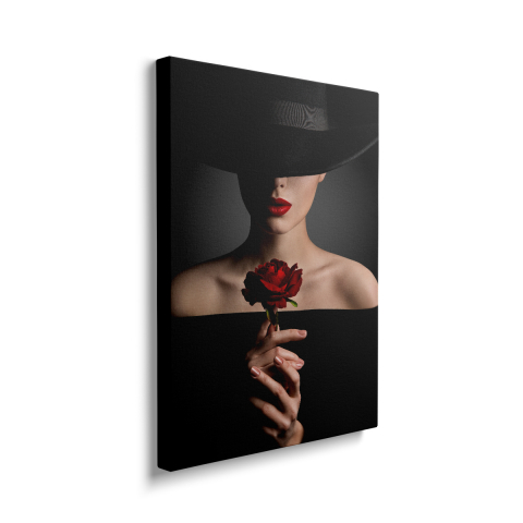 Tablou Canvas Lady Rose [1]