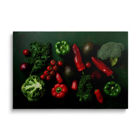 Tablouri Canvas - Tablou Canvas Legume Roșii și Verzi 1