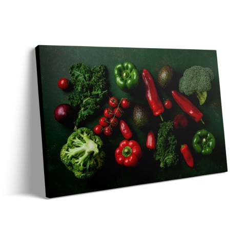 Tablou Canvas Legume Roșii și Verzi 1 [2]
