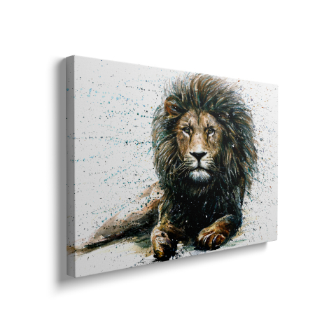 Tablou Canvas Lion Sitting Down [1]