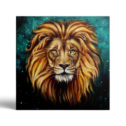 Tablou Canvas Majestically Lion [1]