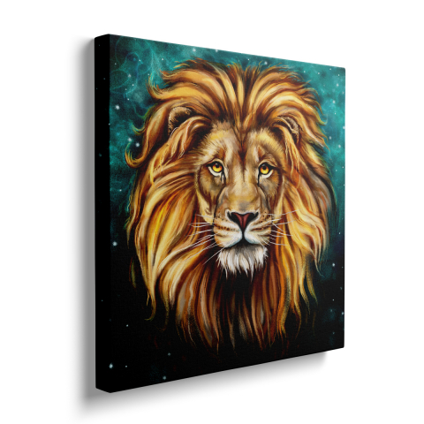 Tablou Canvas Majestically Lion [2]