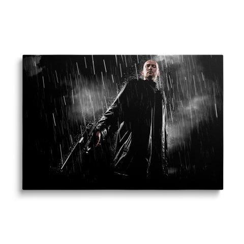 Tablouri Canvas - Tablou Canvas Man Holding a Gun