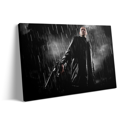 Tablou Canvas Man Holding a Gun [2]