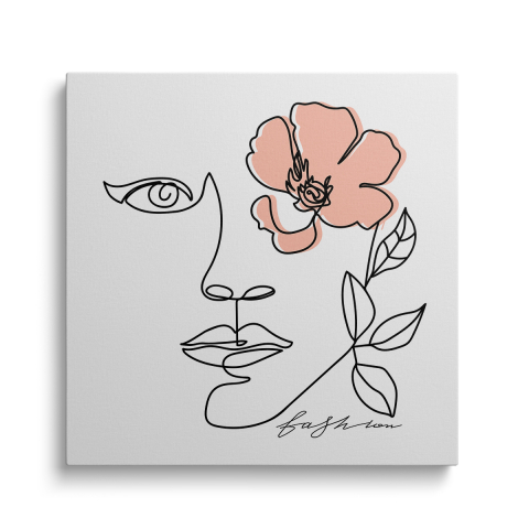 Tablouri Canvas Minimaliste - Tablou Canvas Minimalist Face 3