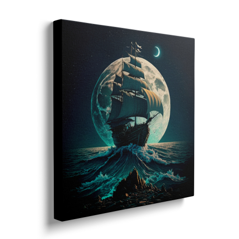 Tablou Canvas Navă cu Pânze [2]