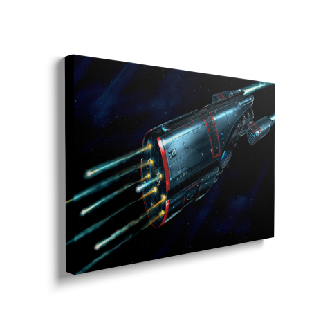Tablou Canvas Navă Spațială 2 [1]