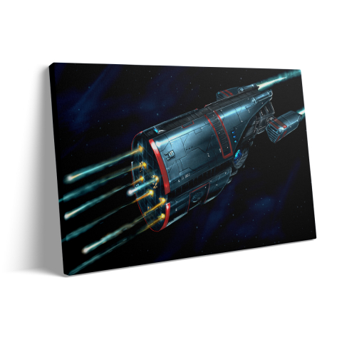 Tablou Canvas Navă Spațială 2 [2]