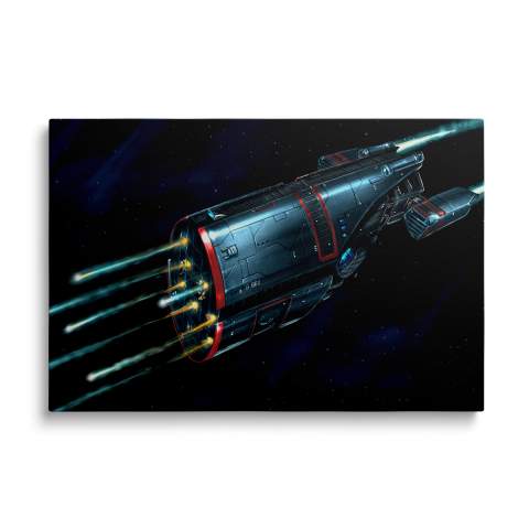 Tablouri Canvas Science Fiction - Tablou Canvas Navă Spațială 2