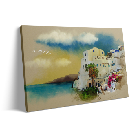 Tablou Canvas  Oraș Idilic [2]