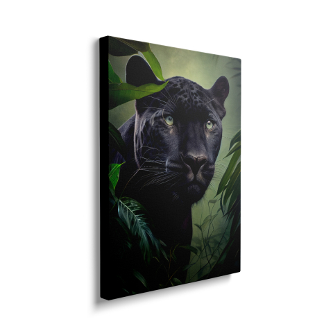 Tablou Canvas Panther of the Jungle [1]